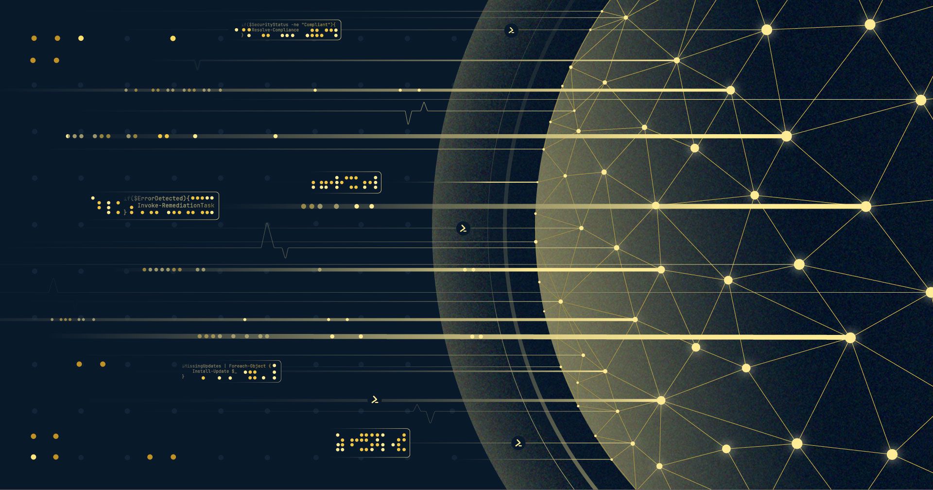 Decorative illustration for article: Building an autonomous, self-healing device service at scale: the story of Intility Client Health