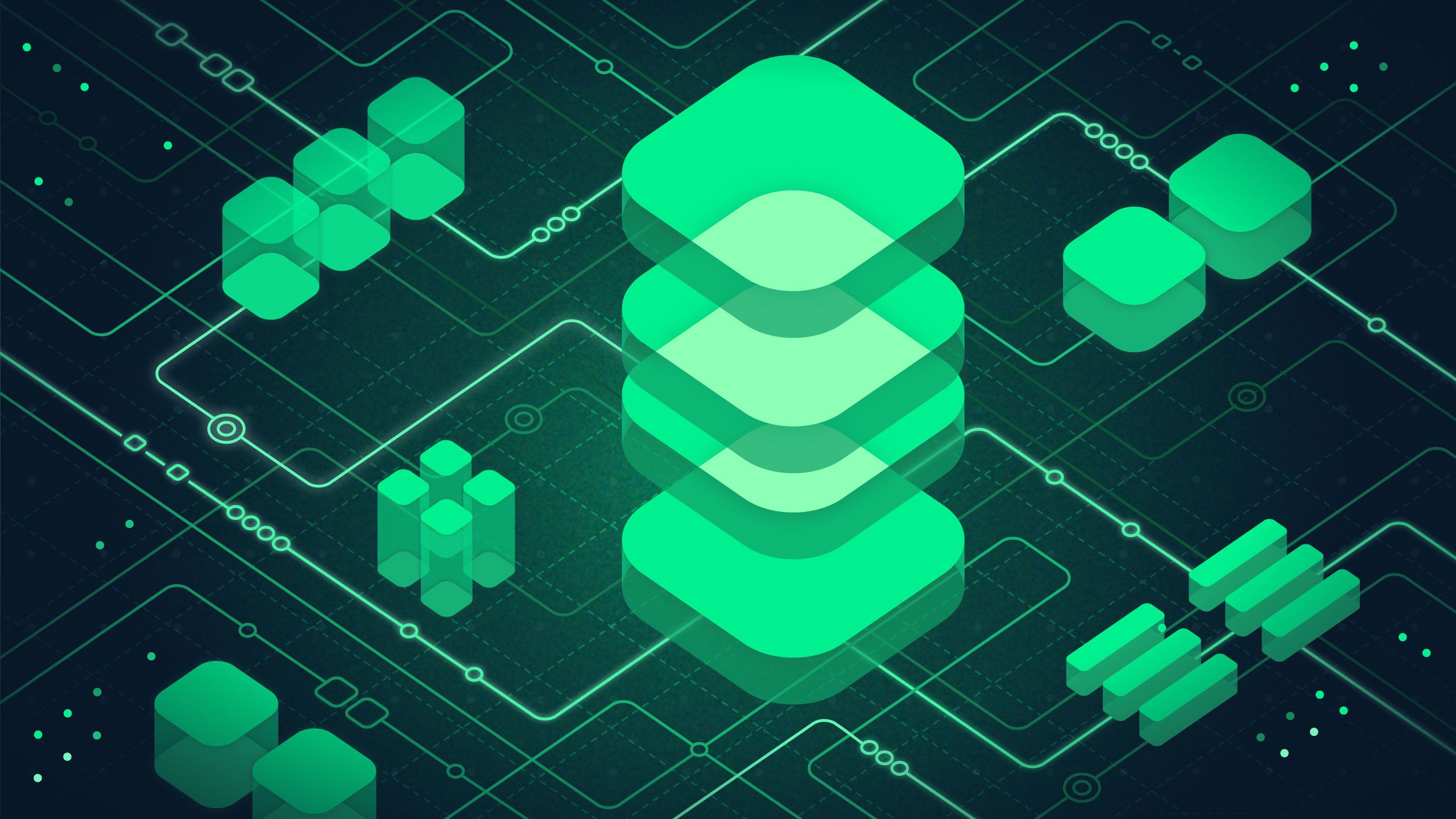 Decorative illustration for article: Data Platform in Azure – A pathfinder